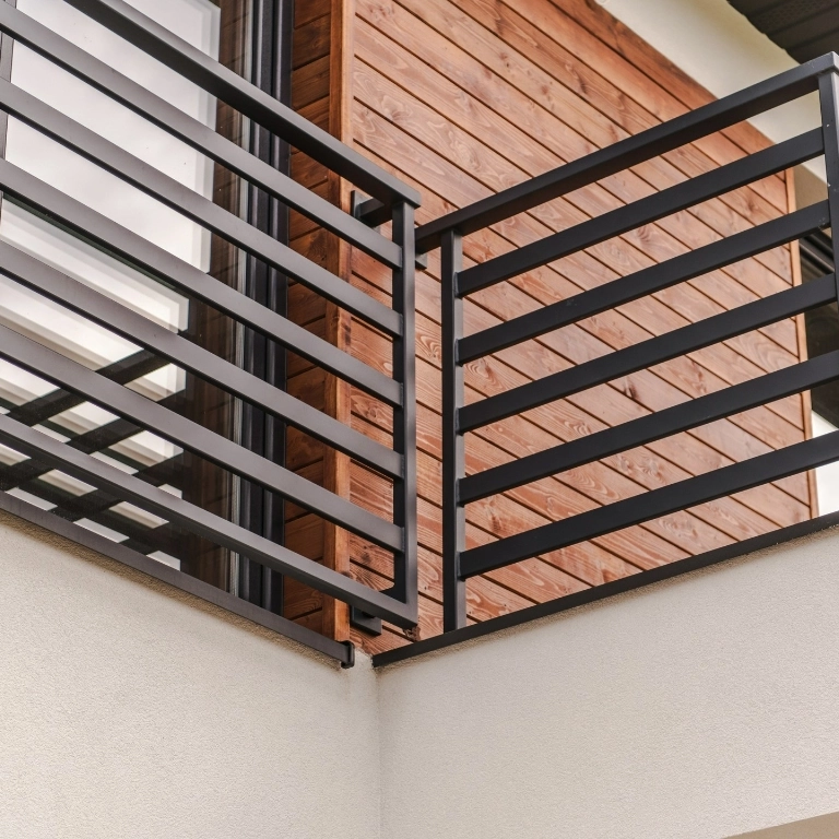 balustrady z aluminium